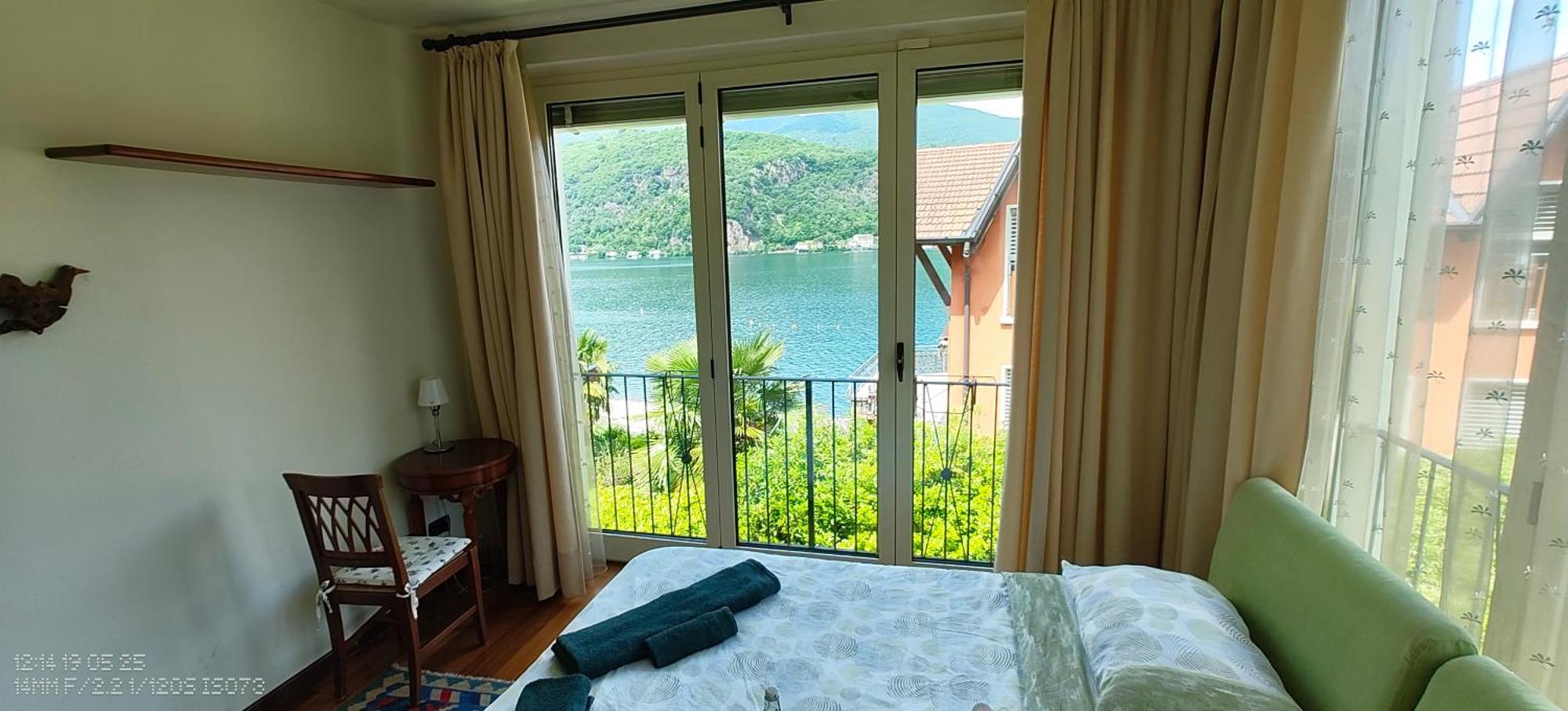 B&B Dolce Vista Al Lago Lugano Порто-Черезио Экстерьер фото