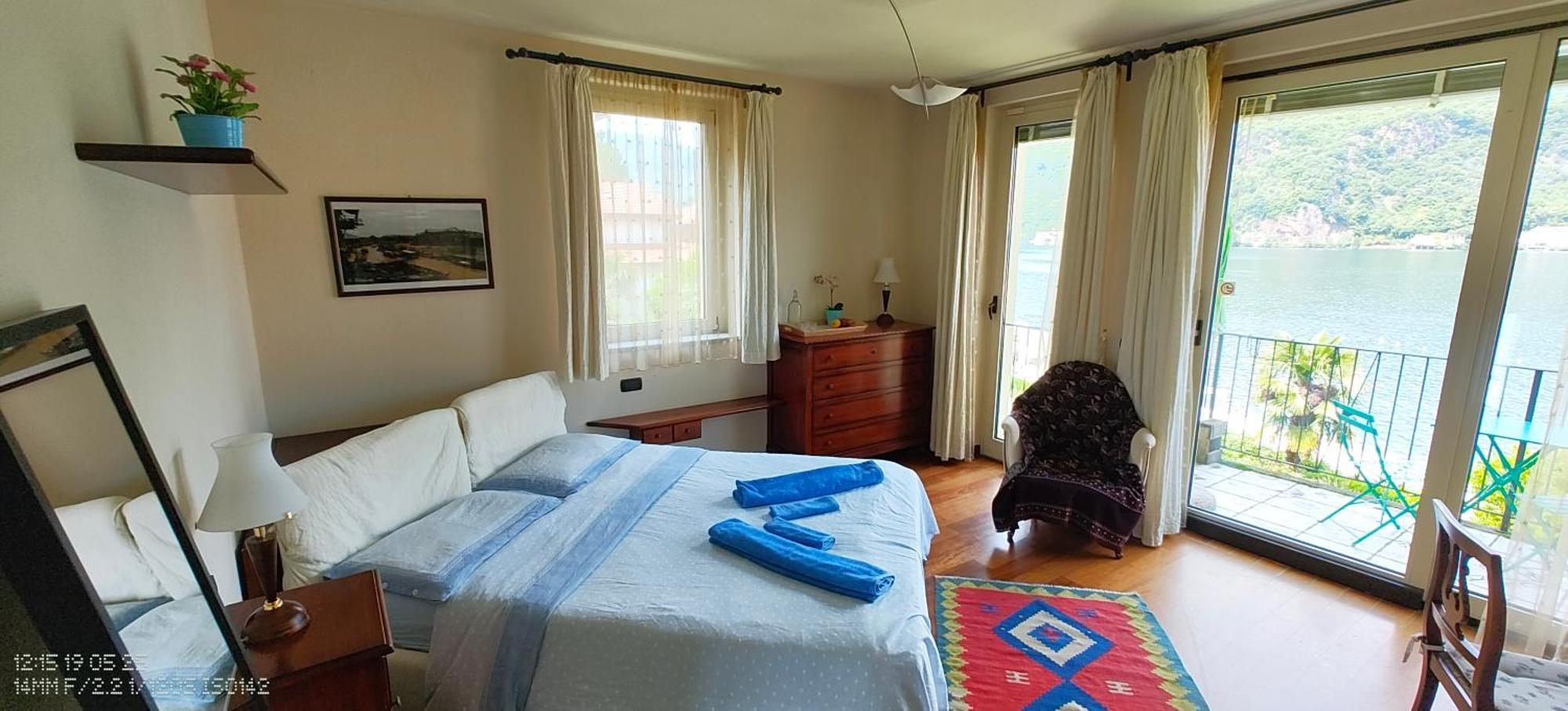 B&B Dolce Vista Al Lago Lugano Порто-Черезио Экстерьер фото